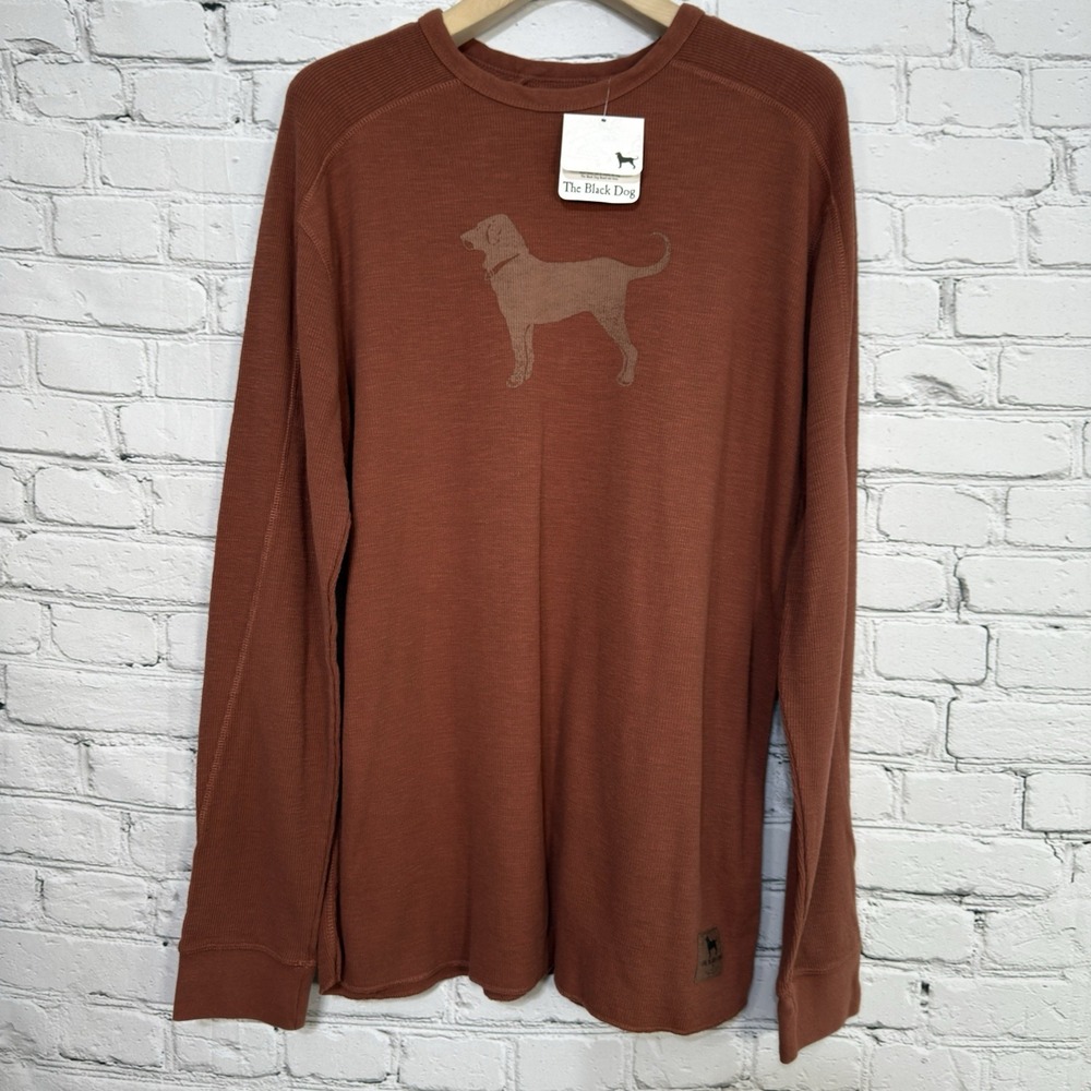 The‎ Black Dog Men's Dukes County Thermal Crew Size L Sequoia Life Off The Leash
